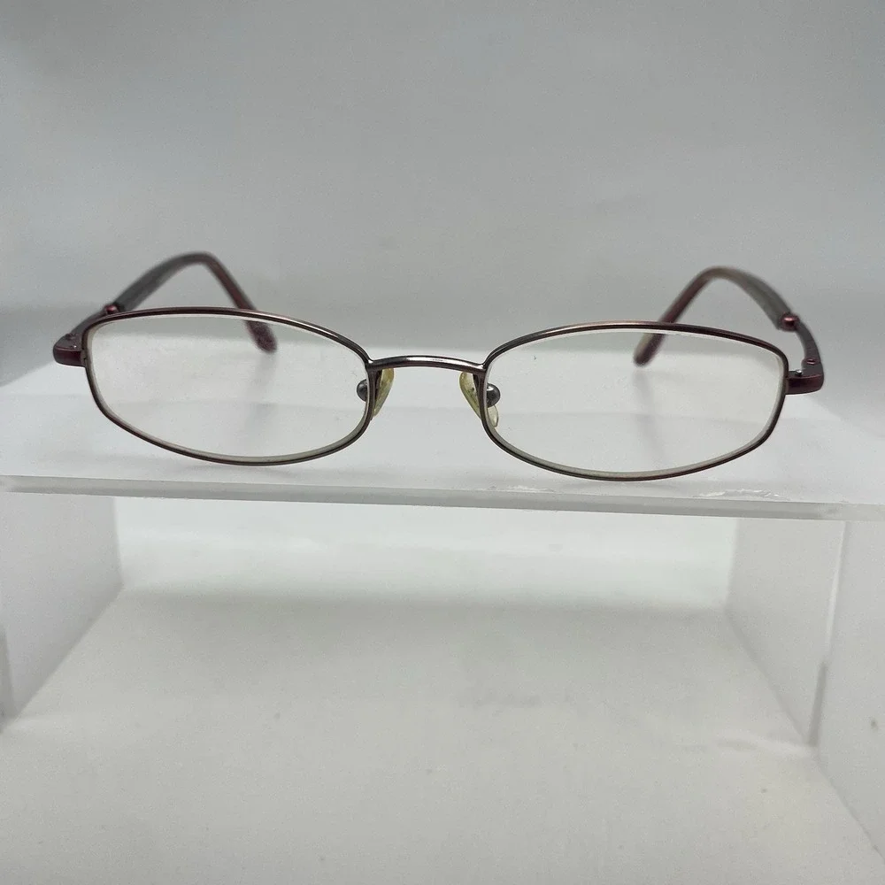 Ted Baker Eyeglasses FRAME ONLY Candy B108 50-18-135  Brown Rose gold 567